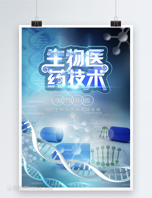 生物医药DAN技术海报